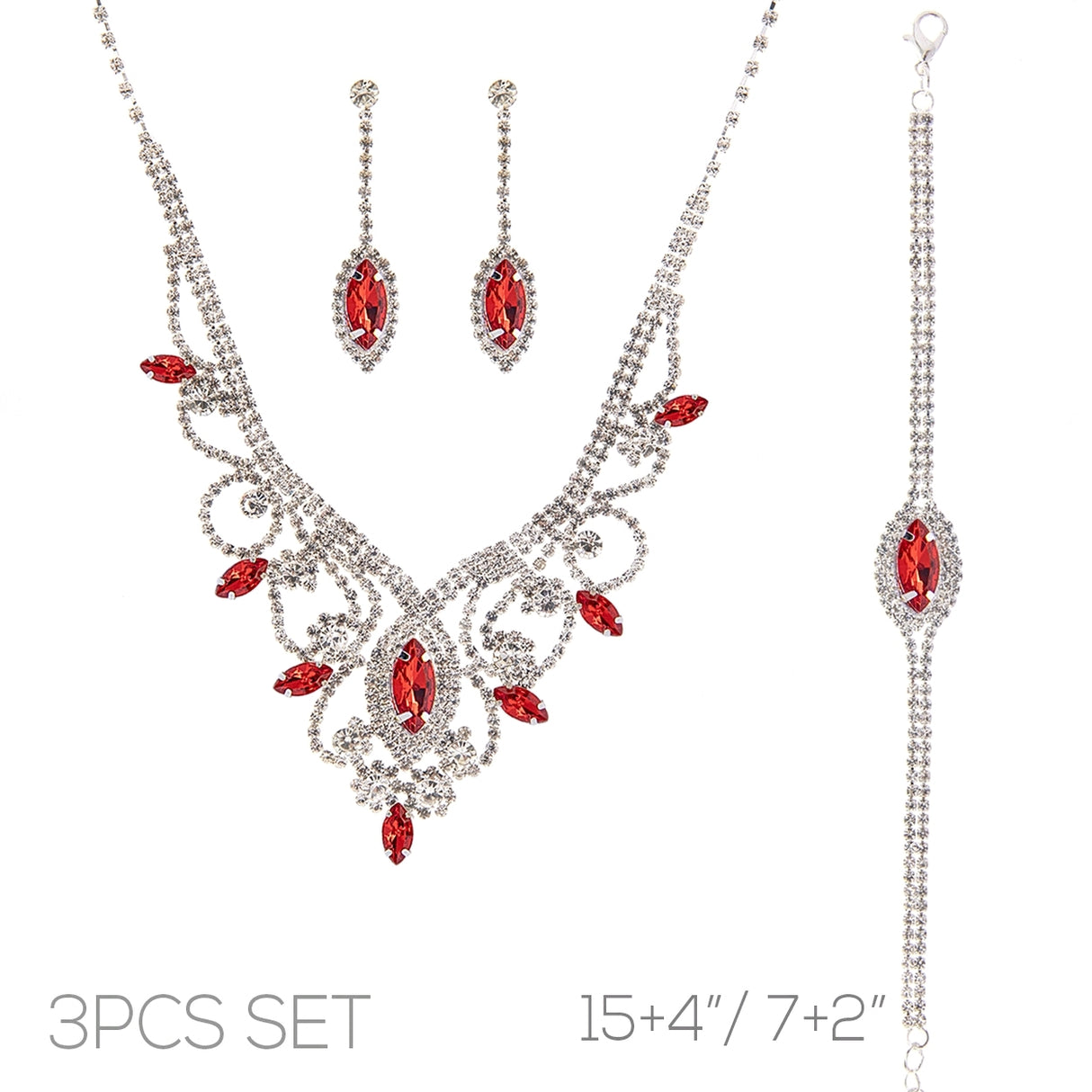 Fashion Jewelry Set #18613LSI-S (PC)