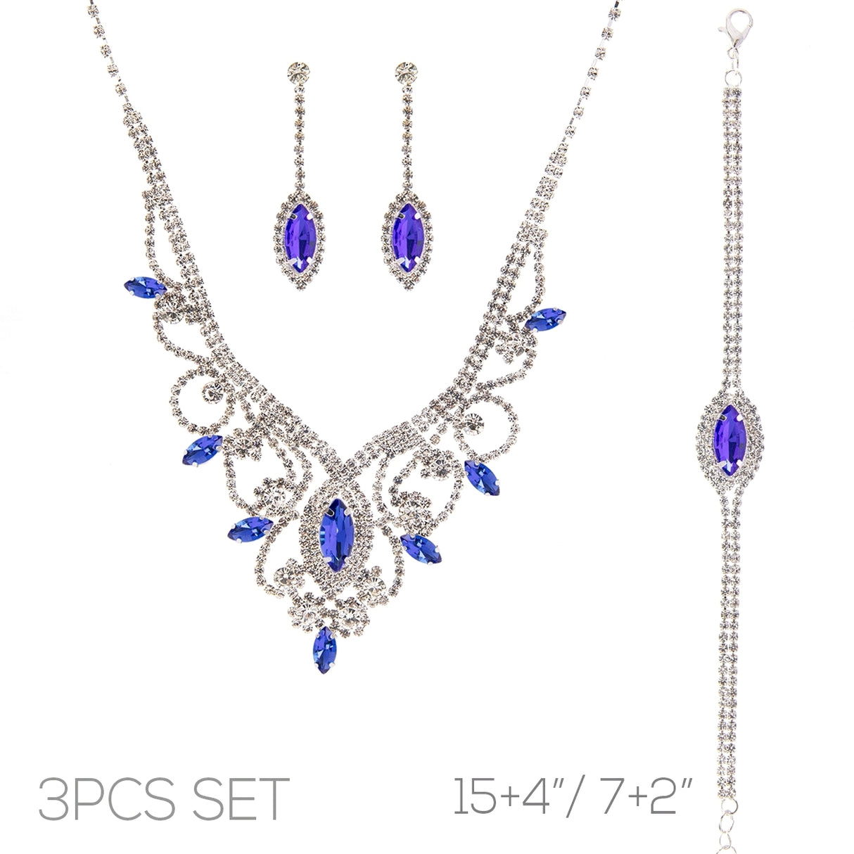 Fashion Jewelry Set #18613SA-S (PC)