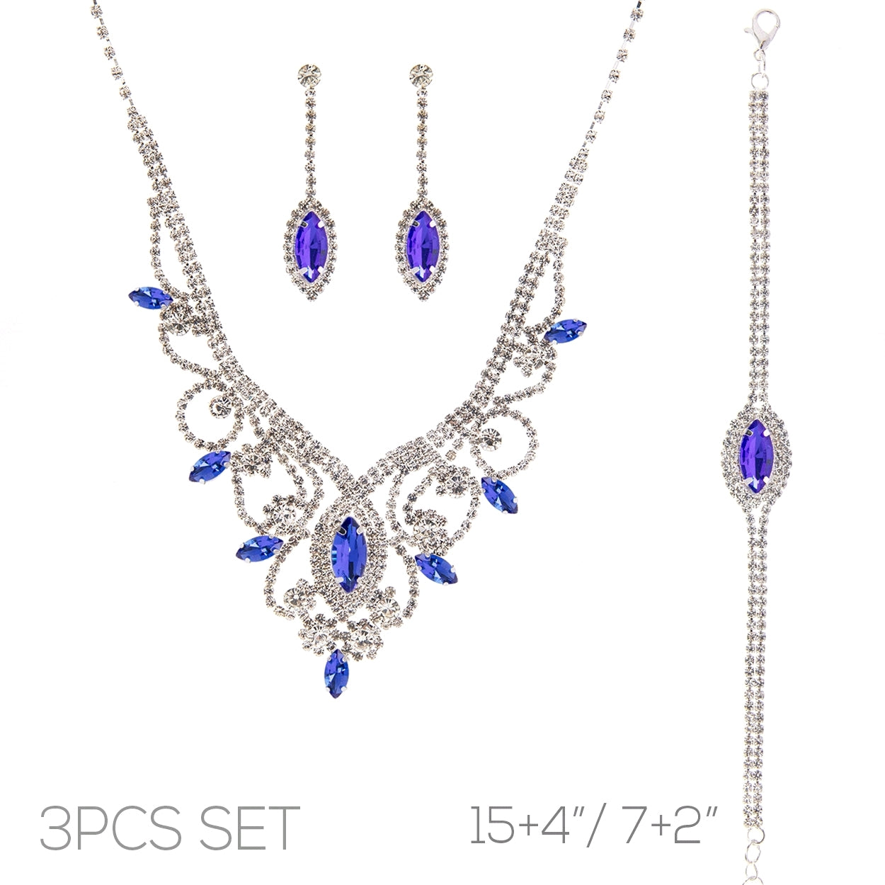 Fashion Jewelry Set #18613SA-S (PC)