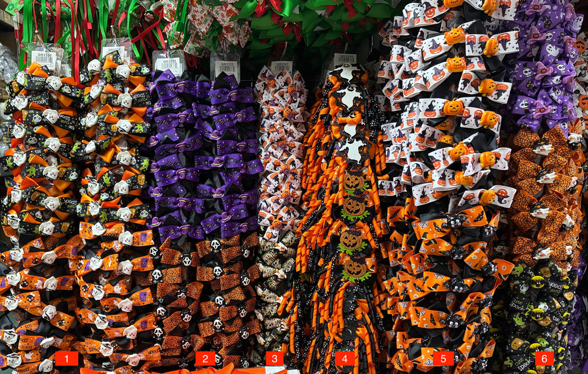 Wholesale Design Hair Bows #18BOT (12/24PC)