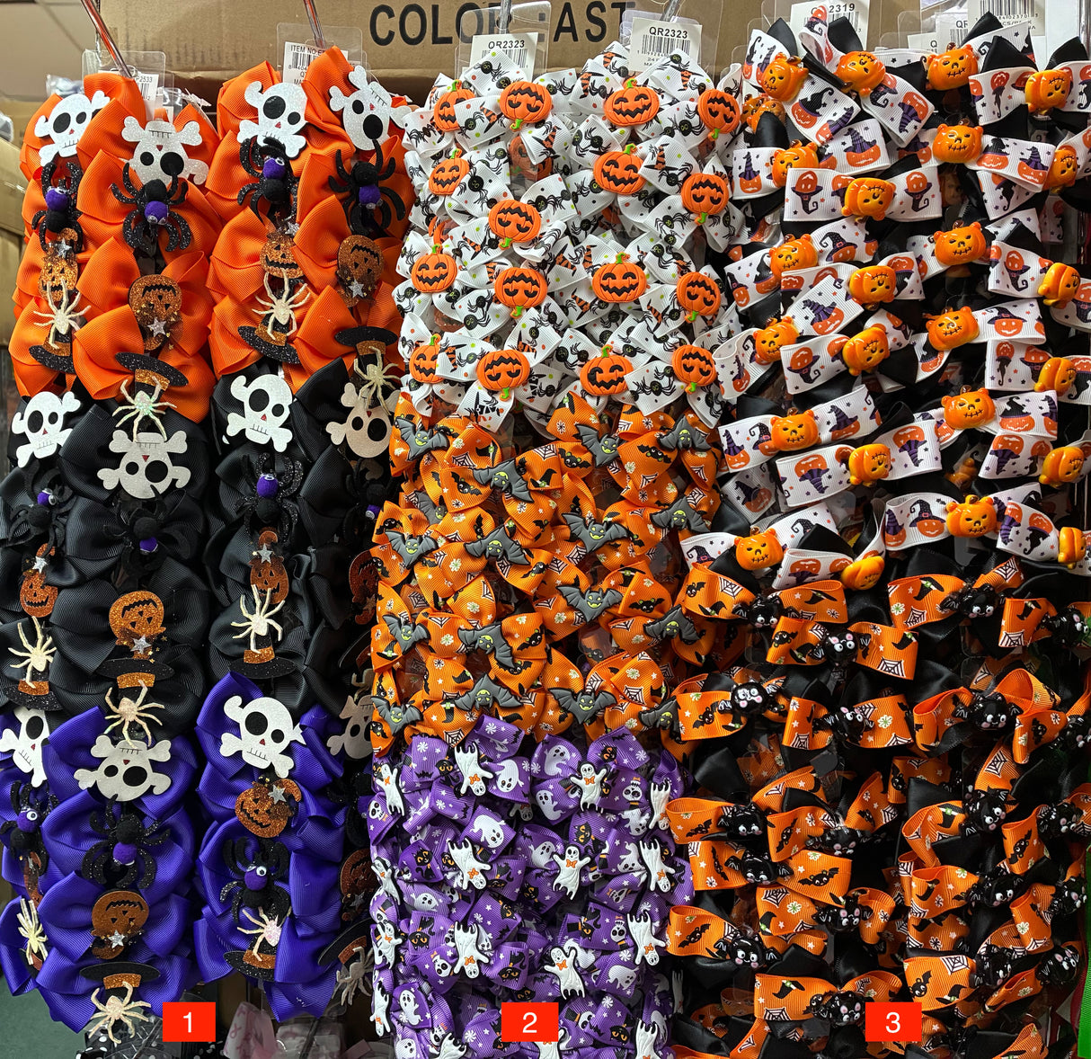Wholesale Design Hair Bows #18TOP (12/24PC)