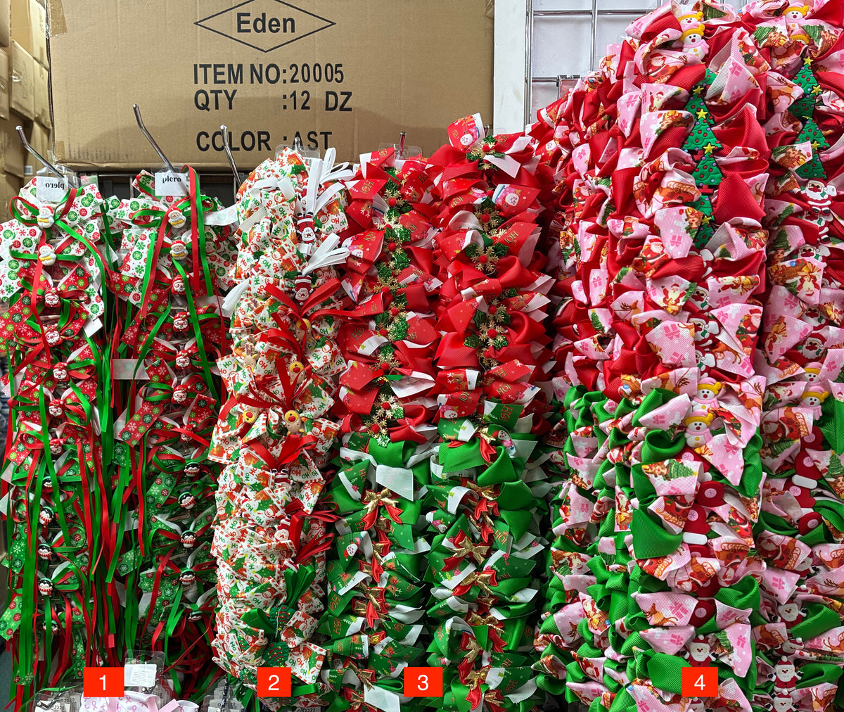 Wholesale Design Hair Bows #18TOP (12/24PC)