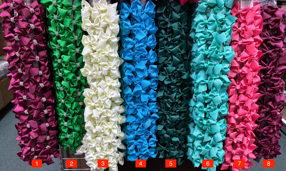 Wholesale Design Hair Bows #19BOT (12/24PC)