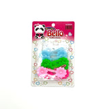 Flower(Sun) Barrette - Multiple Colors (12PC/BULK)