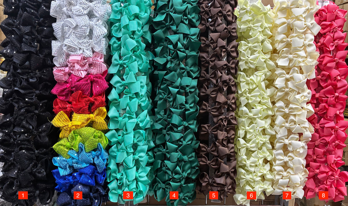 Wholesale Design Hair Bows #20TOP (12/24PC)