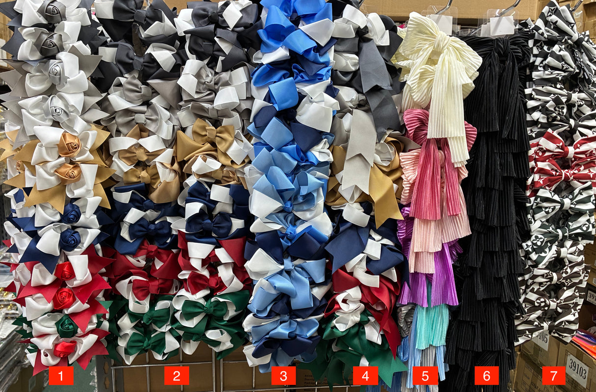 Wholesale Design Hair Bows #20TOP (12/24PC)