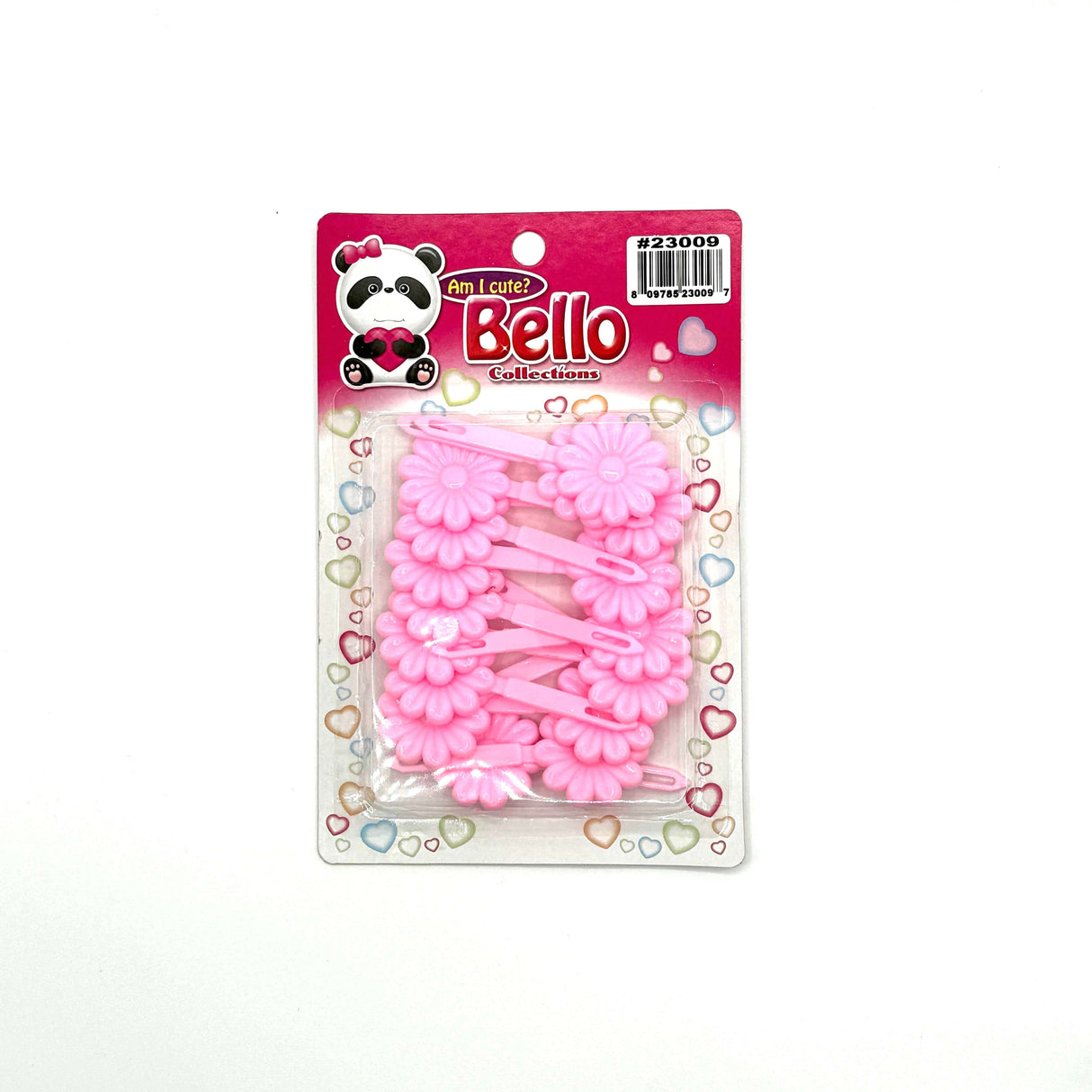 Flower(Sun) Barrette - Multiple Colors (12PC/BULK)