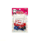 Bow(tie) Hair Barrette - Multiple Colors (12PC/BULK)