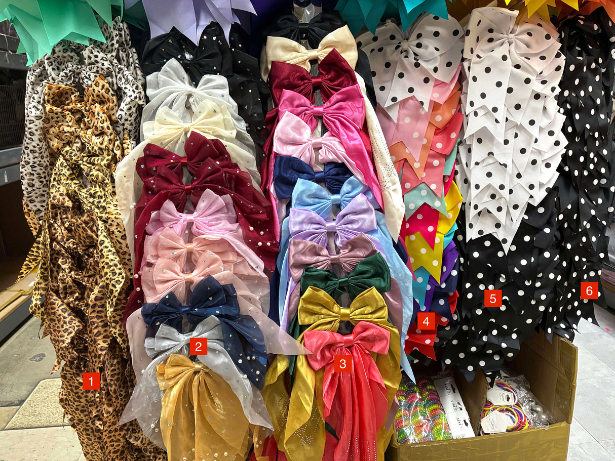 Wholesale Design Hair Bows #24BOT (12PC)
