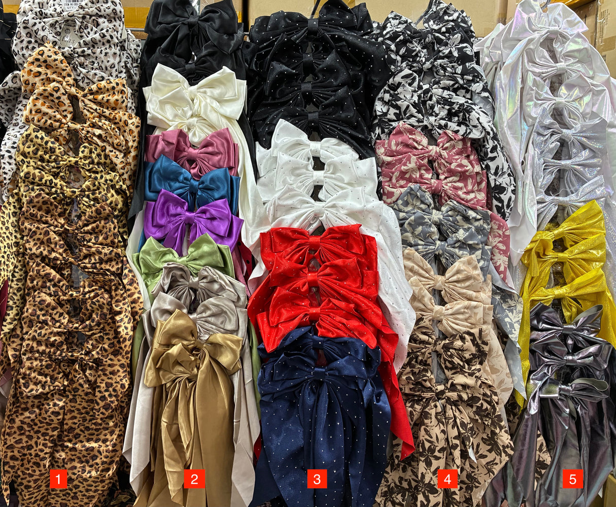 Wholesale Design Hair Bows #25TOP (12PC)