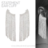 Fashion Statement Fringe Ear Cuff #27123 - Multiple Colors (PC)