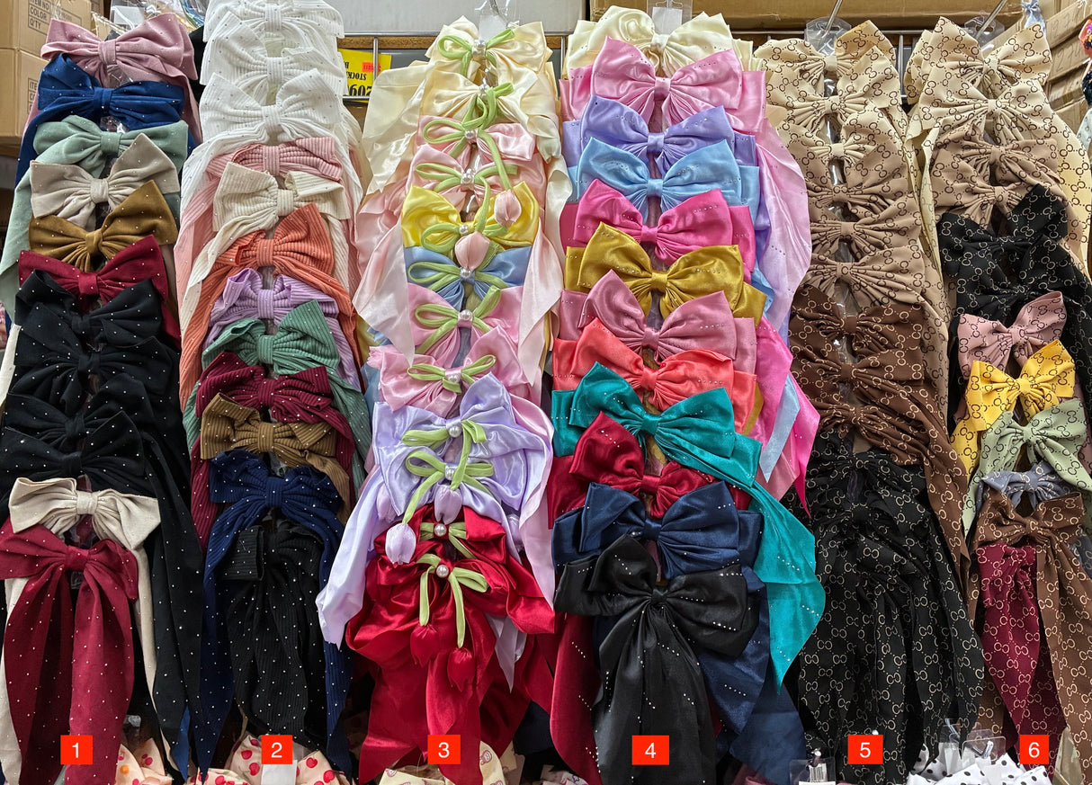 Wholesale Design Hair Bows #27TOP (12PC)