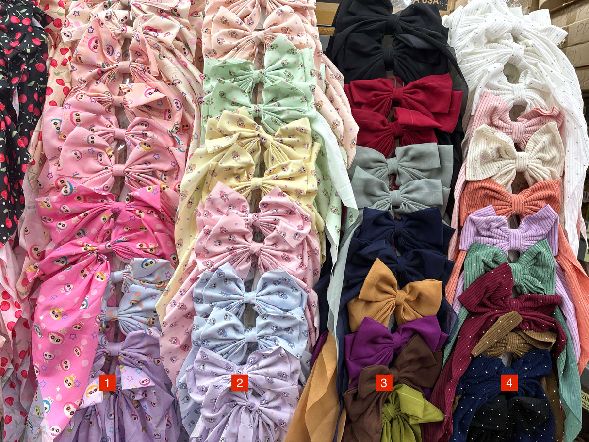 Wholesale Design Hair Bows #27TOP (12PC)