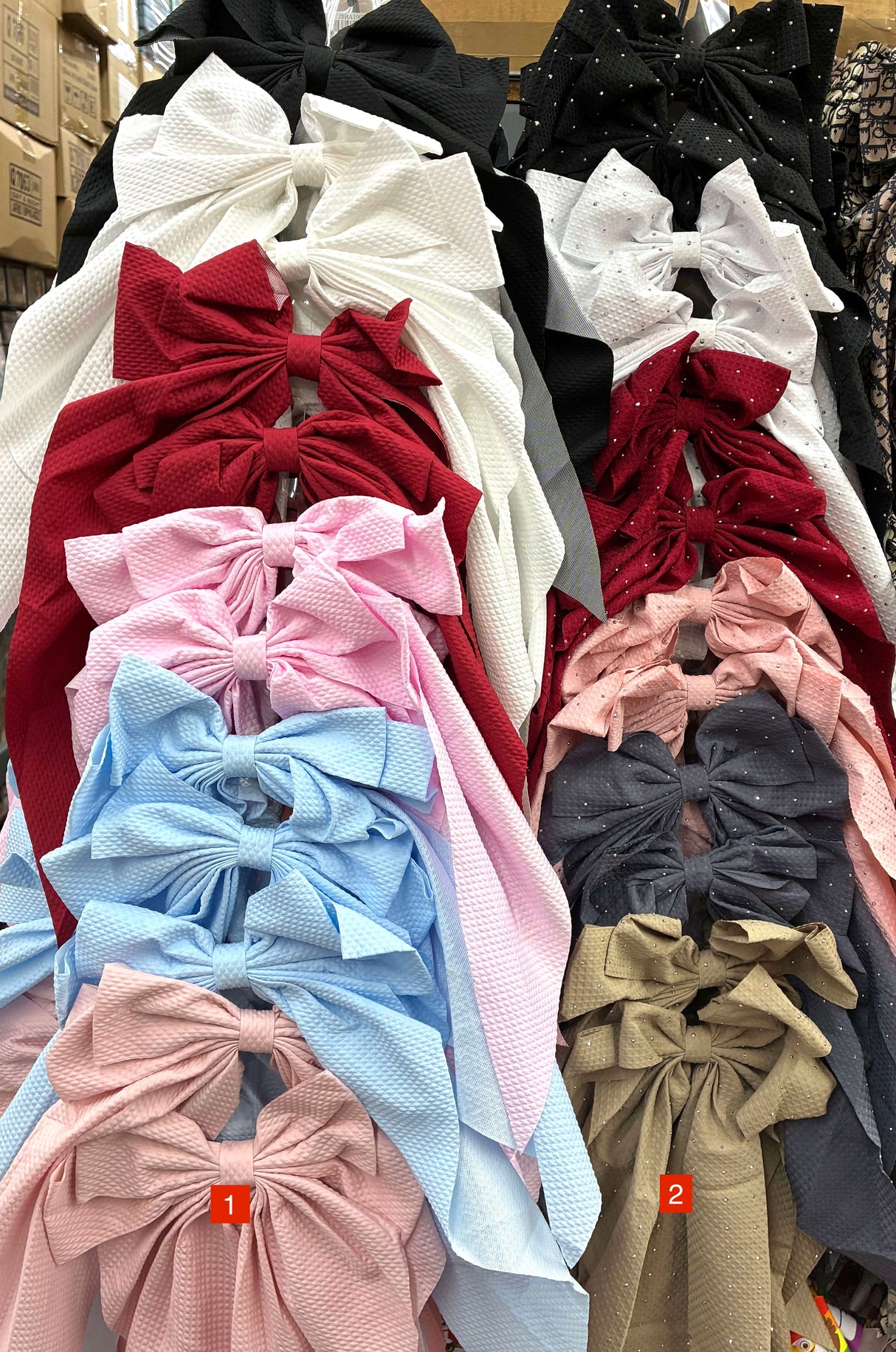 Wholesale Design Hair Bows #28TOP (12PC)