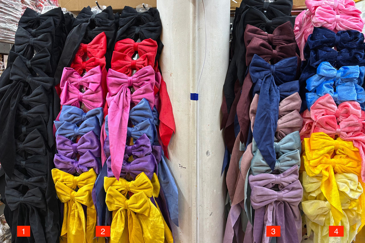 Wholesale Design Hair Bows #29TOP (12/24PC)