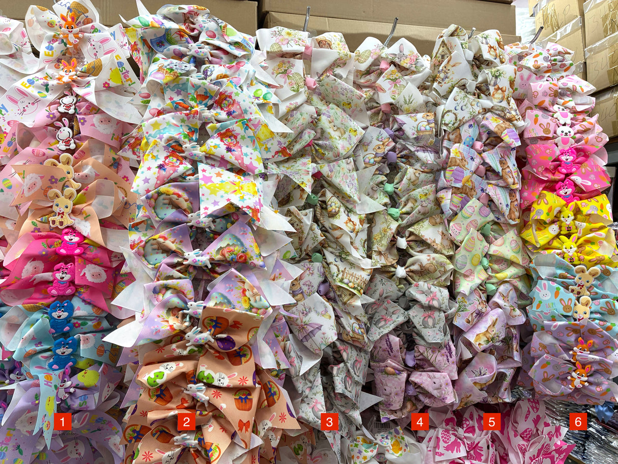 Wholesale Design Hair Bows #29TOP (12PC)