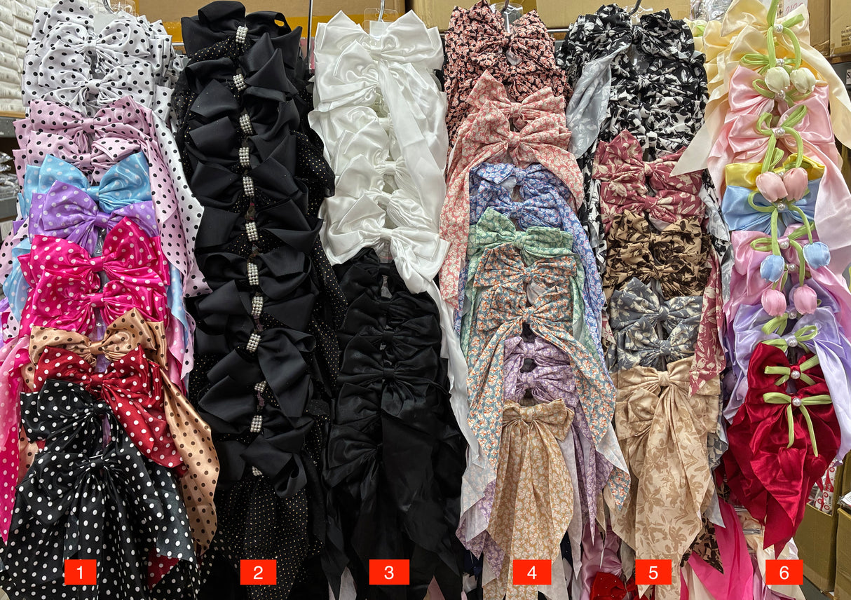 Wholesale Design Hair Bows #31TOP (12/24PC)
