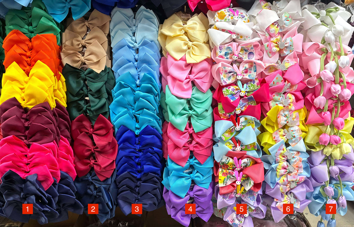 Wholesale Design Hair Bows #32BOT (12PC)