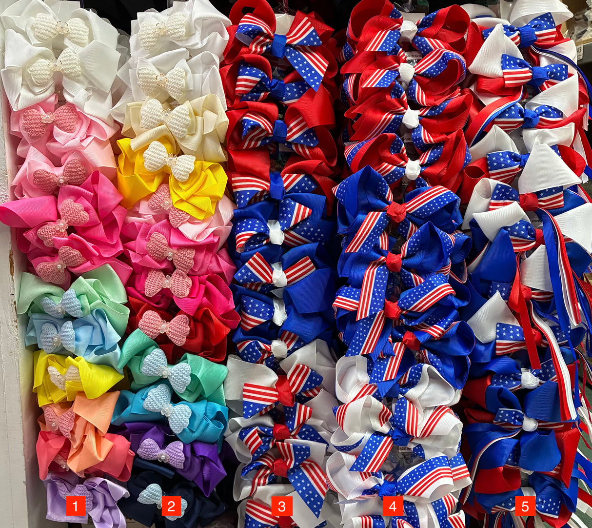 Wholesale Design Hair Bows #33BOT (12PC)