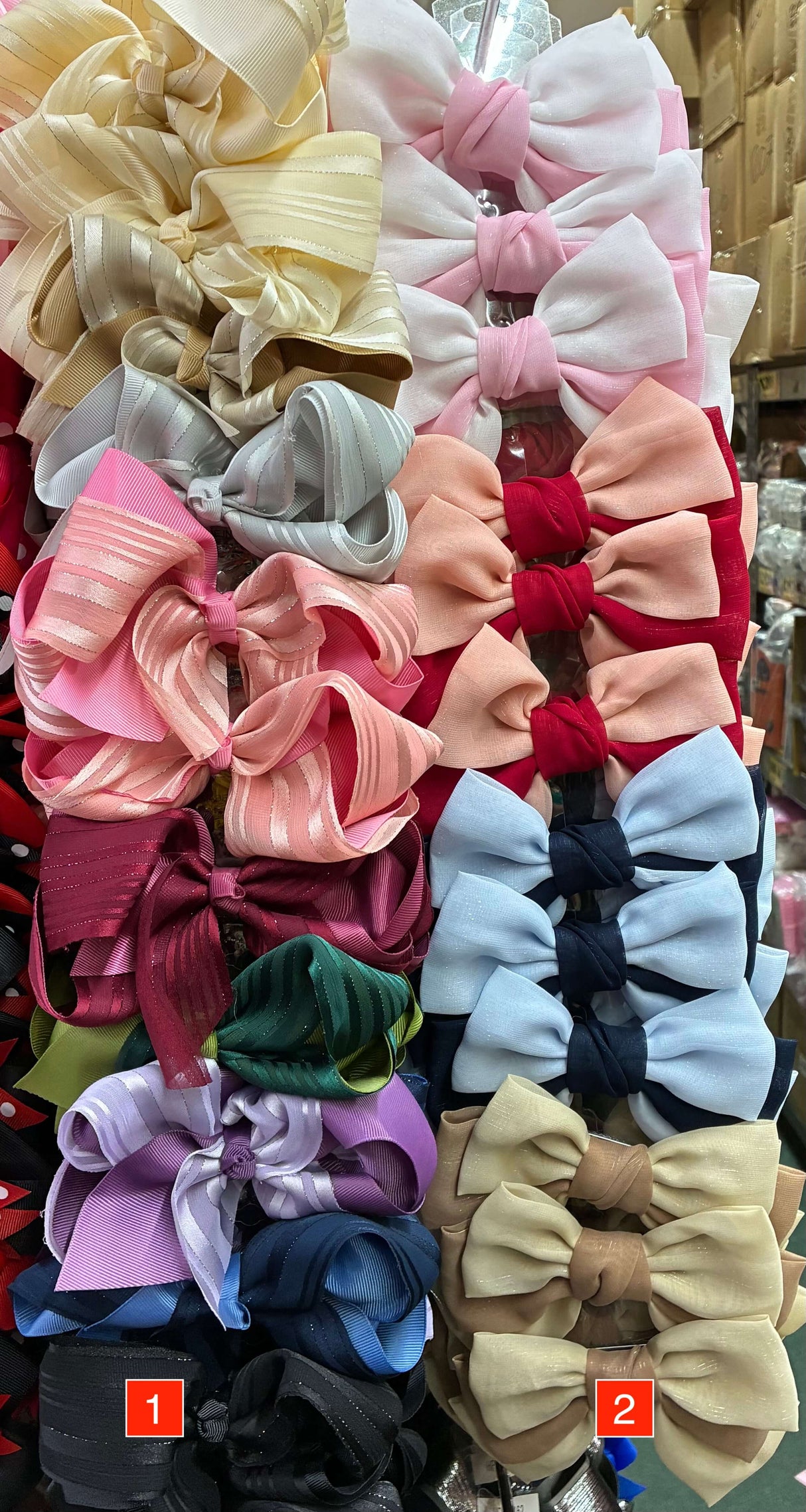 Wholesale Design Hair Bows #33TOP (12PC)