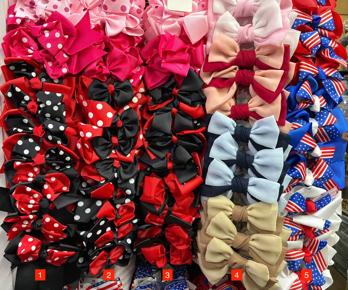 Wholesale Design Hair Bows #33TOP (12PC)