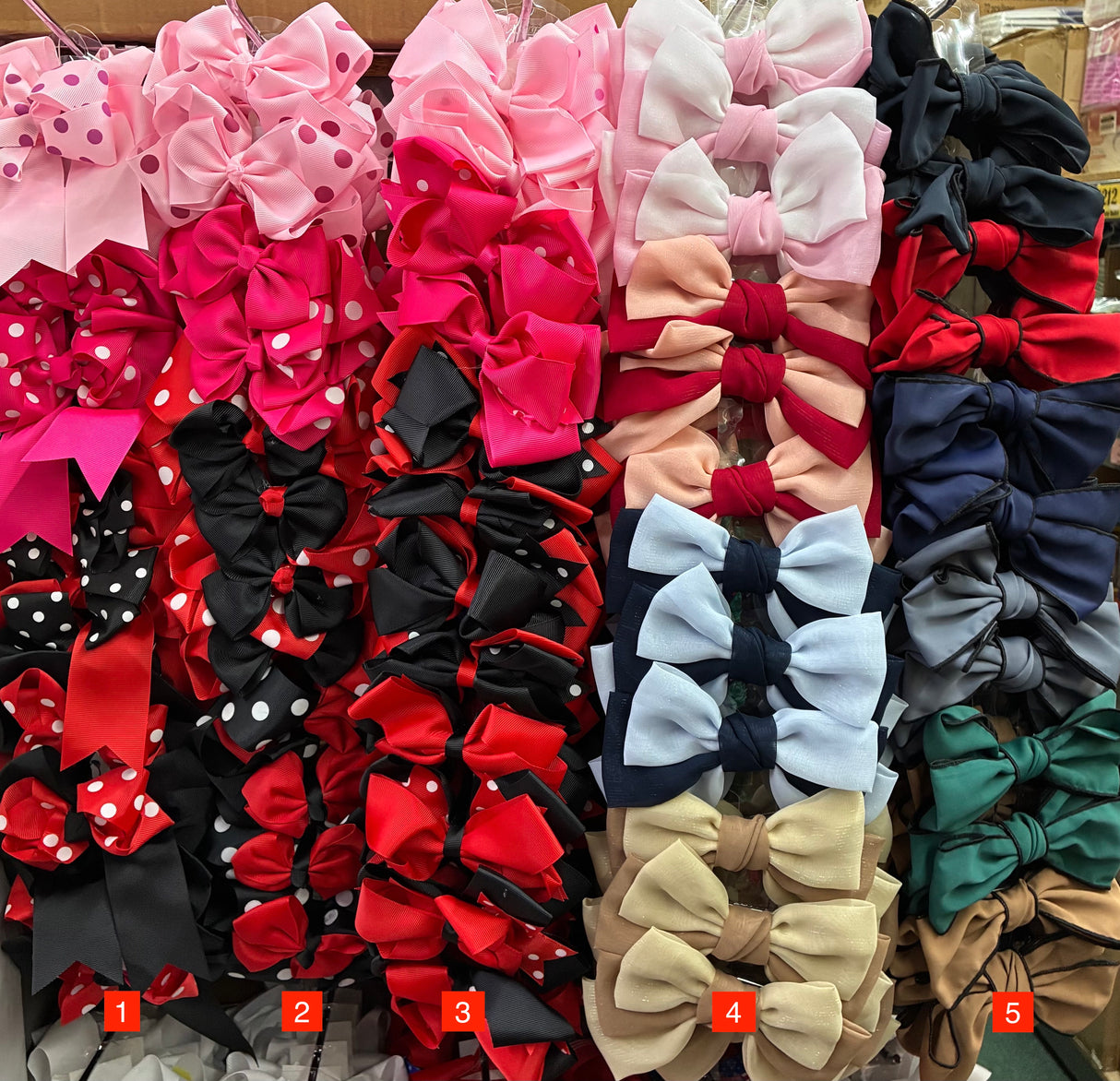 Wholesale Design Hair Bows #33TOP (12PC)