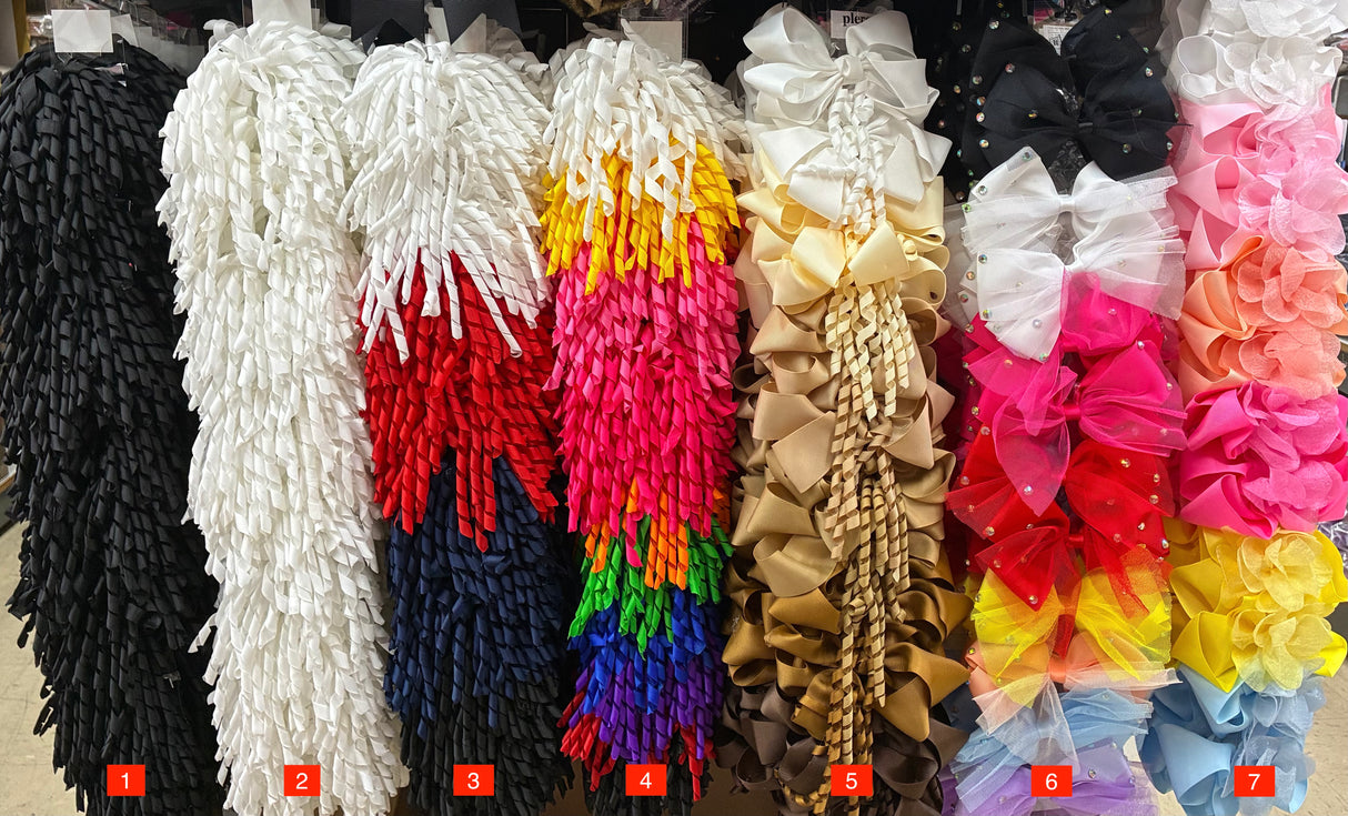Wholesale Design Hair Bows #35BOT (12/24PC)
