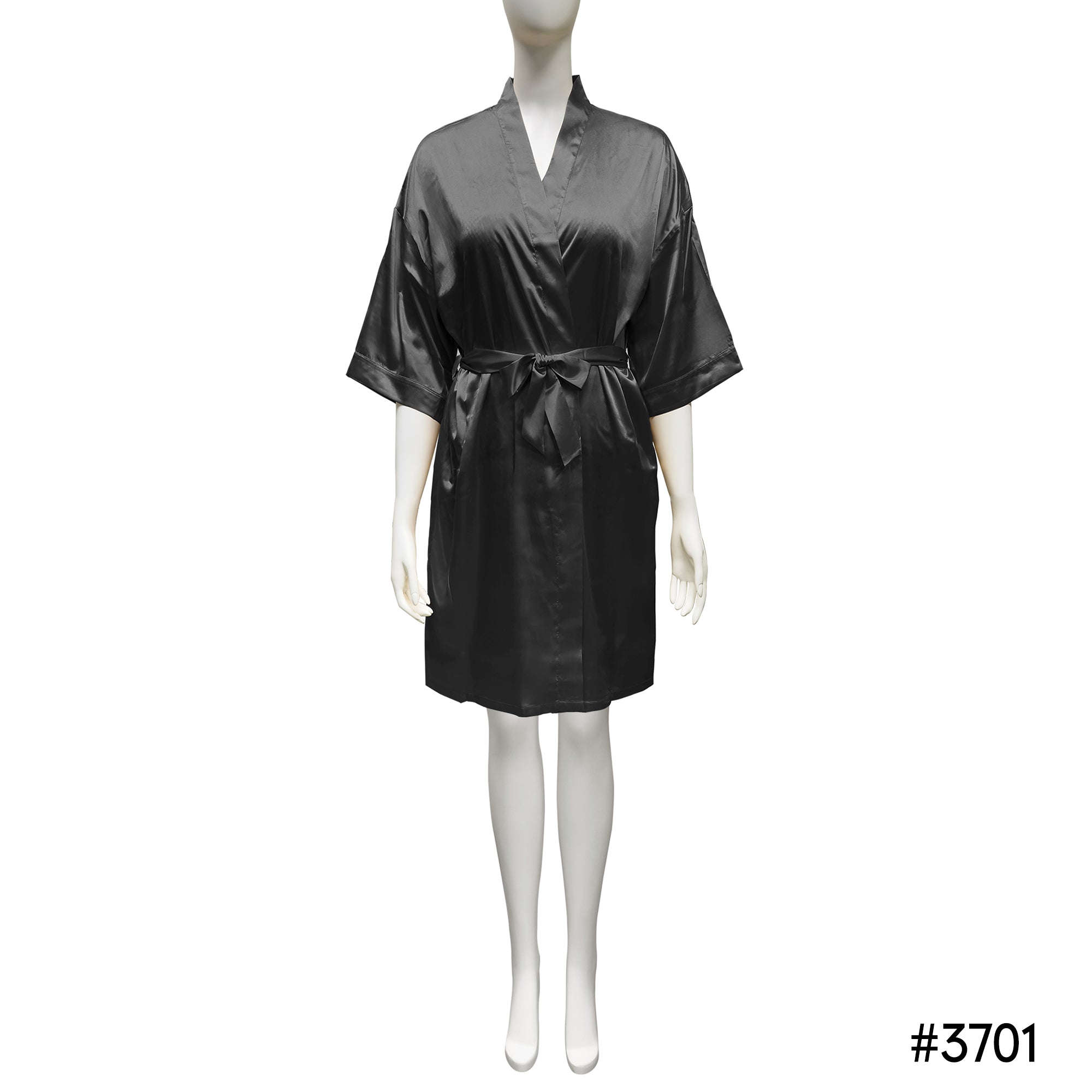 Lux Satin Short Robe #3701-3707 & #3741-3747(PC)