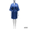 Lux Satin Short Robe #3701-3707 & #3741-3747(PC)