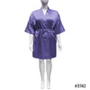 Lux Satin Short Robe #3701-3707 & #3741-3747(PC)