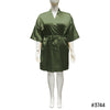 Lux Satin Short Robe #3701-3707 & #3741-3747(PC)