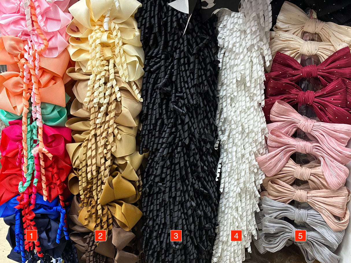 Wholesale Design Hair Bows #37BOT (12/24PC)