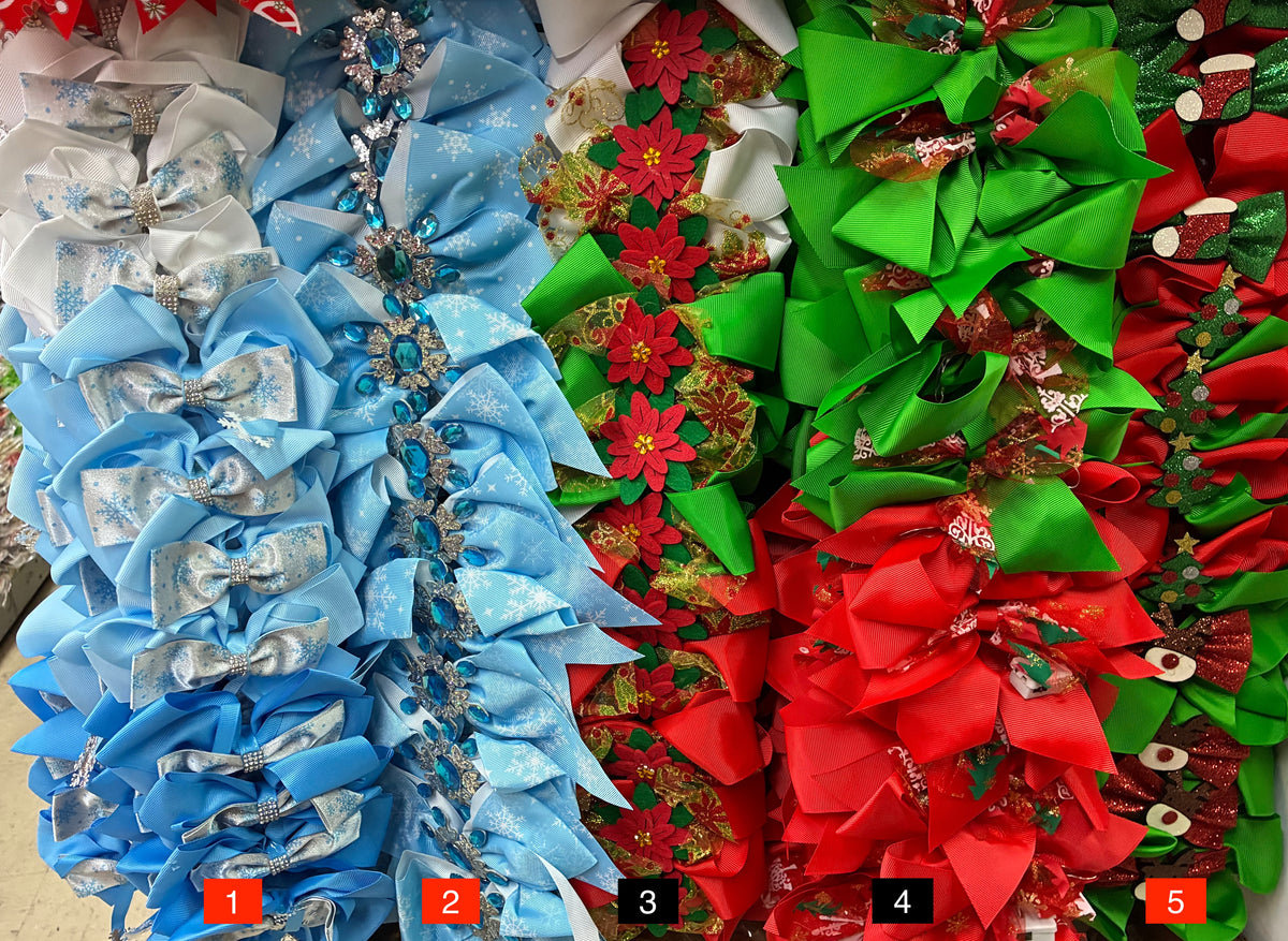Wholesale Design Hair Bows #37BOT (12/24PC)
