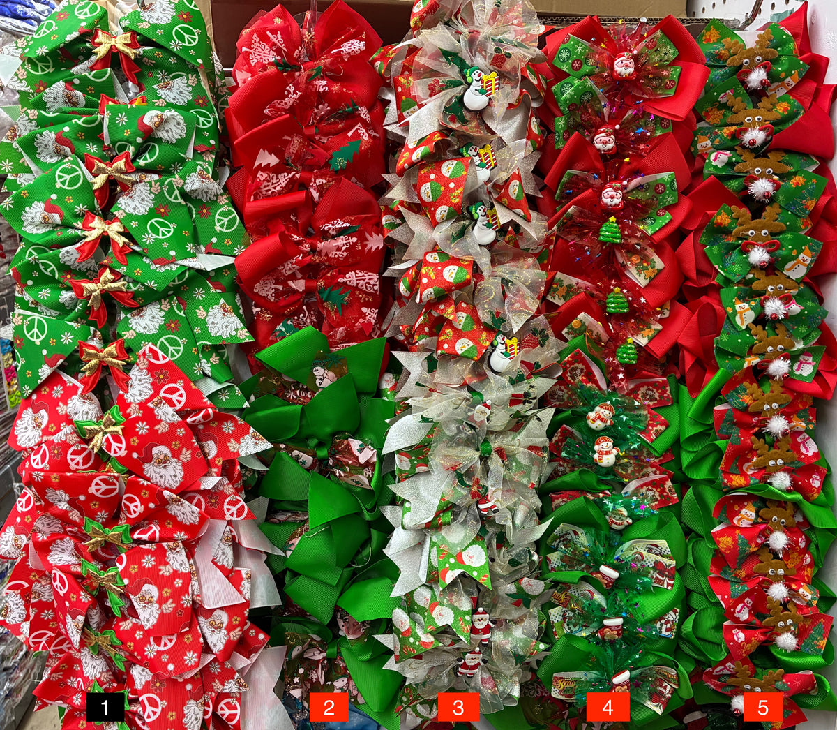 Wholesale Design Hair Bows #37TOP (12/24PC)