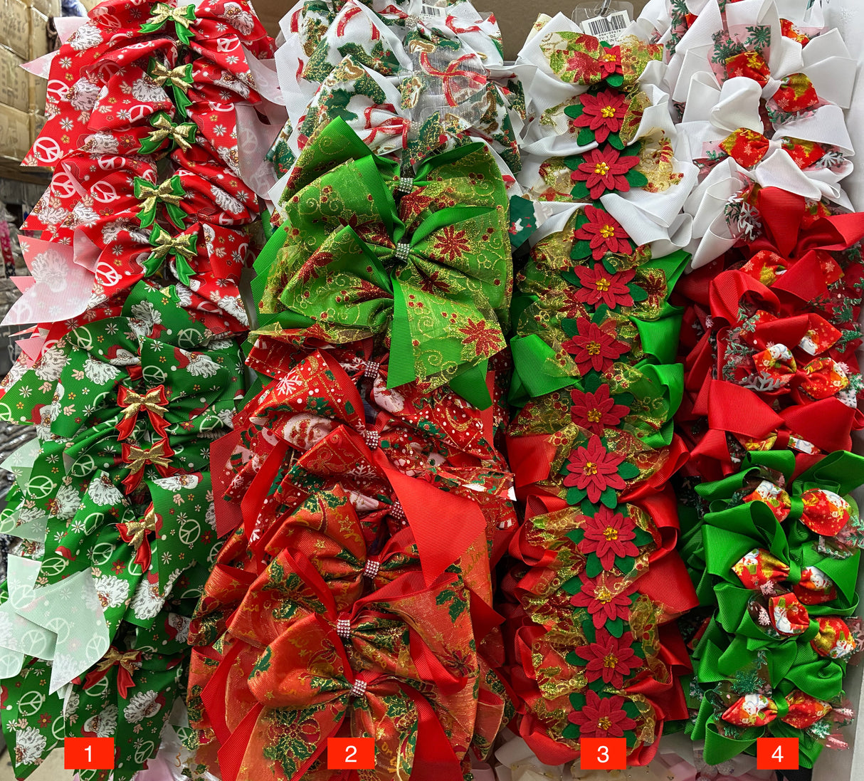 Wholesale Design Hair Bows #37TOP (12/24PC)