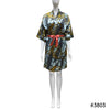 Lux Pattern Satin Short Robe #3801-3807 & 3841-3847 (PC)