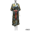 Lux Pattern Satin Long Robe #3821-3827 & 3861-3867 (PC)