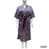 Lux Pattern Satin Long Robe #3821-3827 & 3861-3867 (PC)