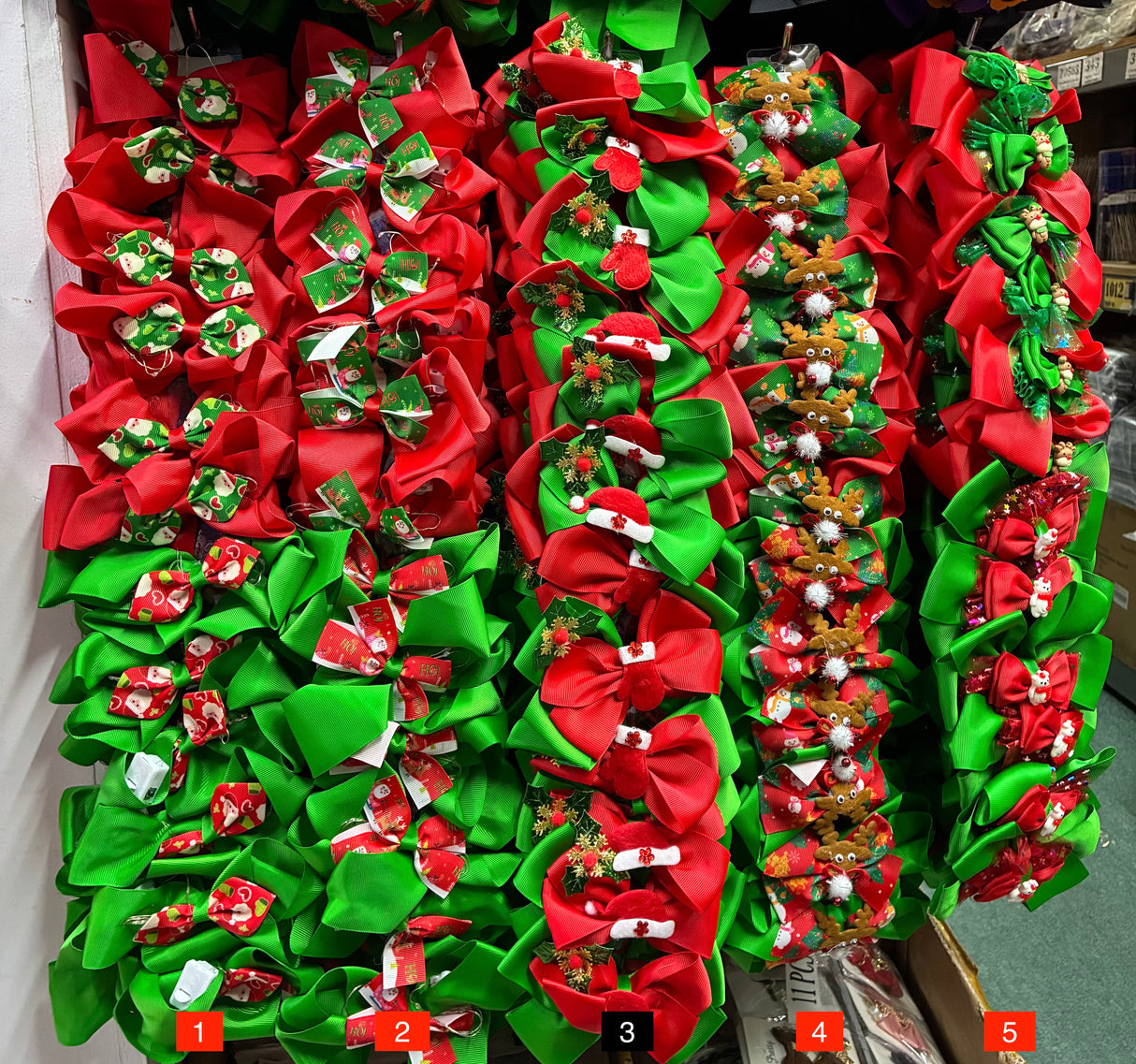 Wholesale Design Hair Bows #39BOT (12/24PC)