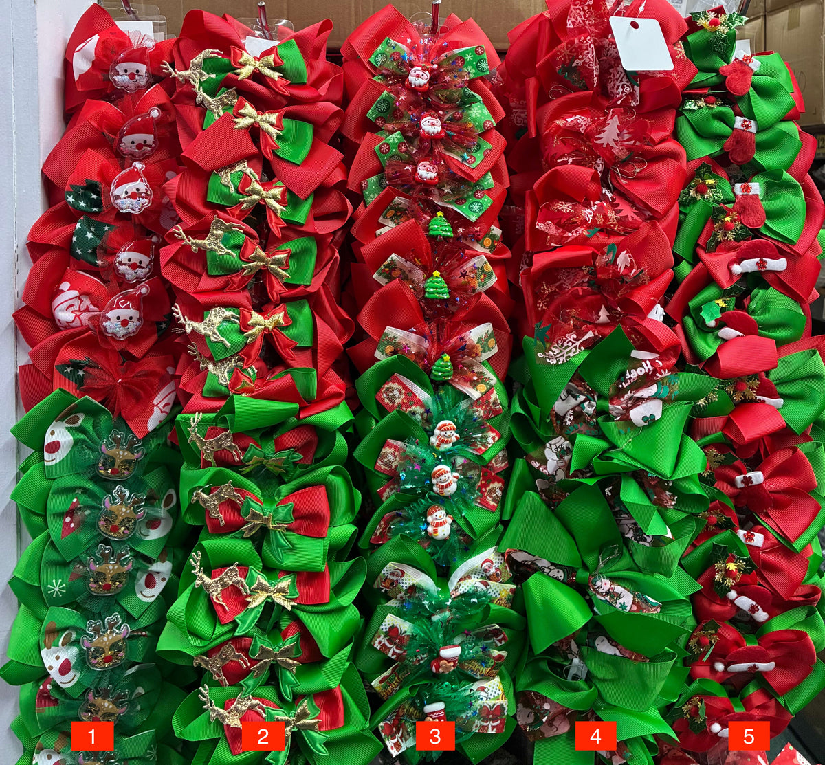 Wholesale Design Hair Bows #39TOP (12/24PC)