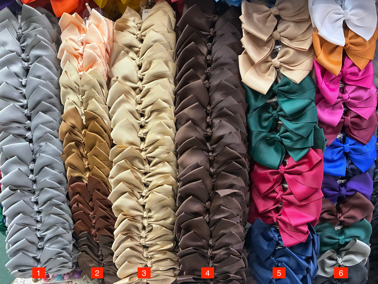 Wholesale Design Hair Bows #40BOT (12/24PC)