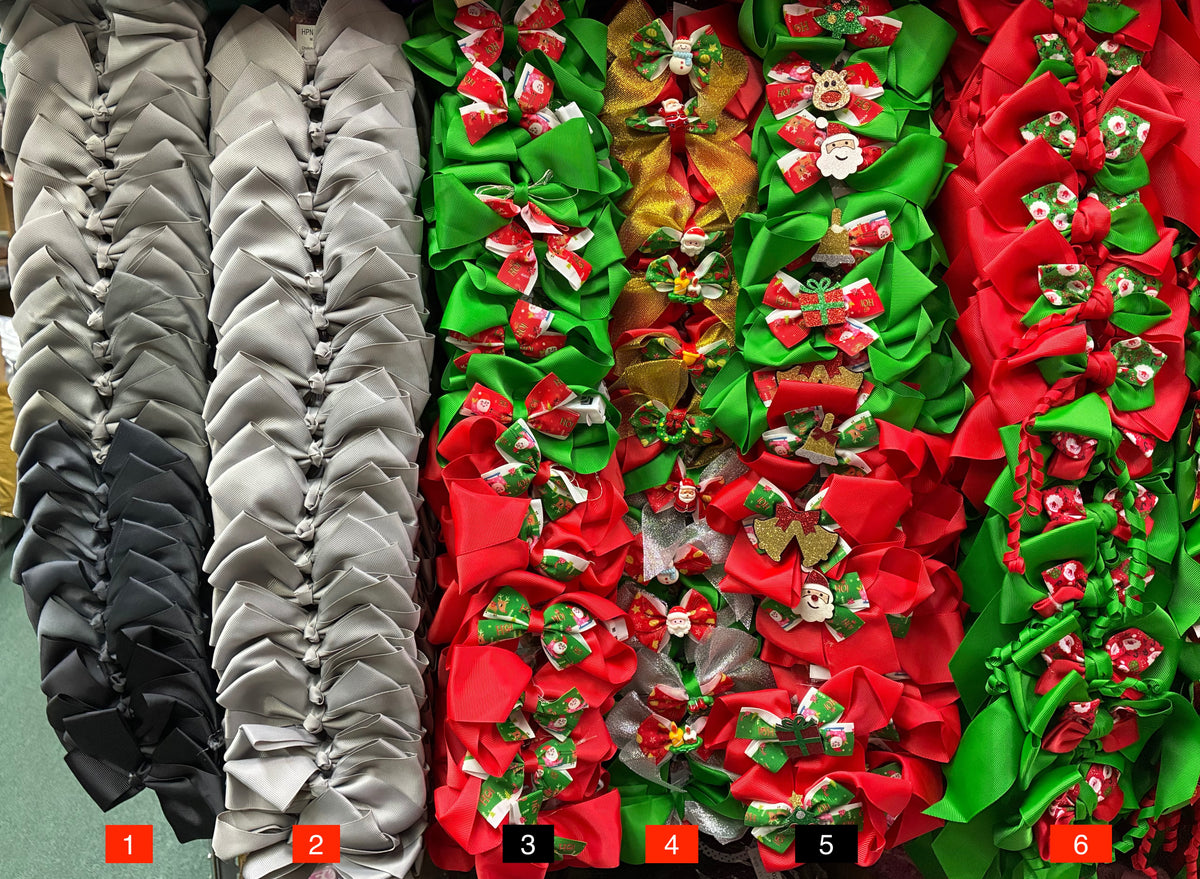 Wholesale Design Hair Bows #40BOT (12/24PC)