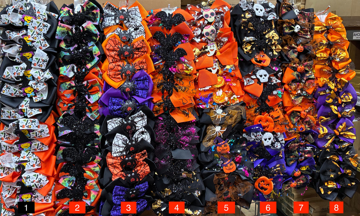 Wholesale Design Hair Bows #41TOP (12/24PC)