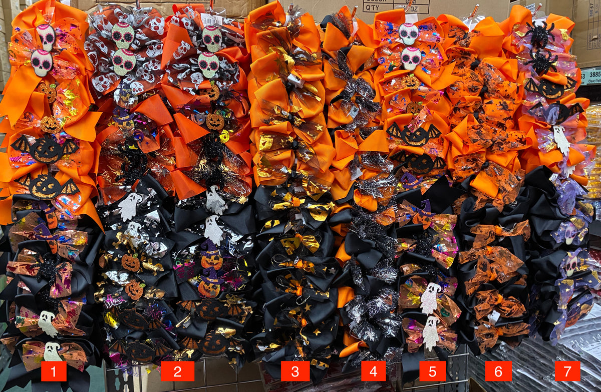 Wholesale Design Hair Bows #43TOP (12/24PC)