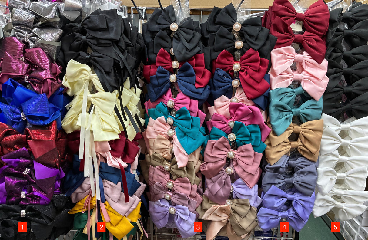 Wholesale Design Hair Bows #43TOP (12/24PC)