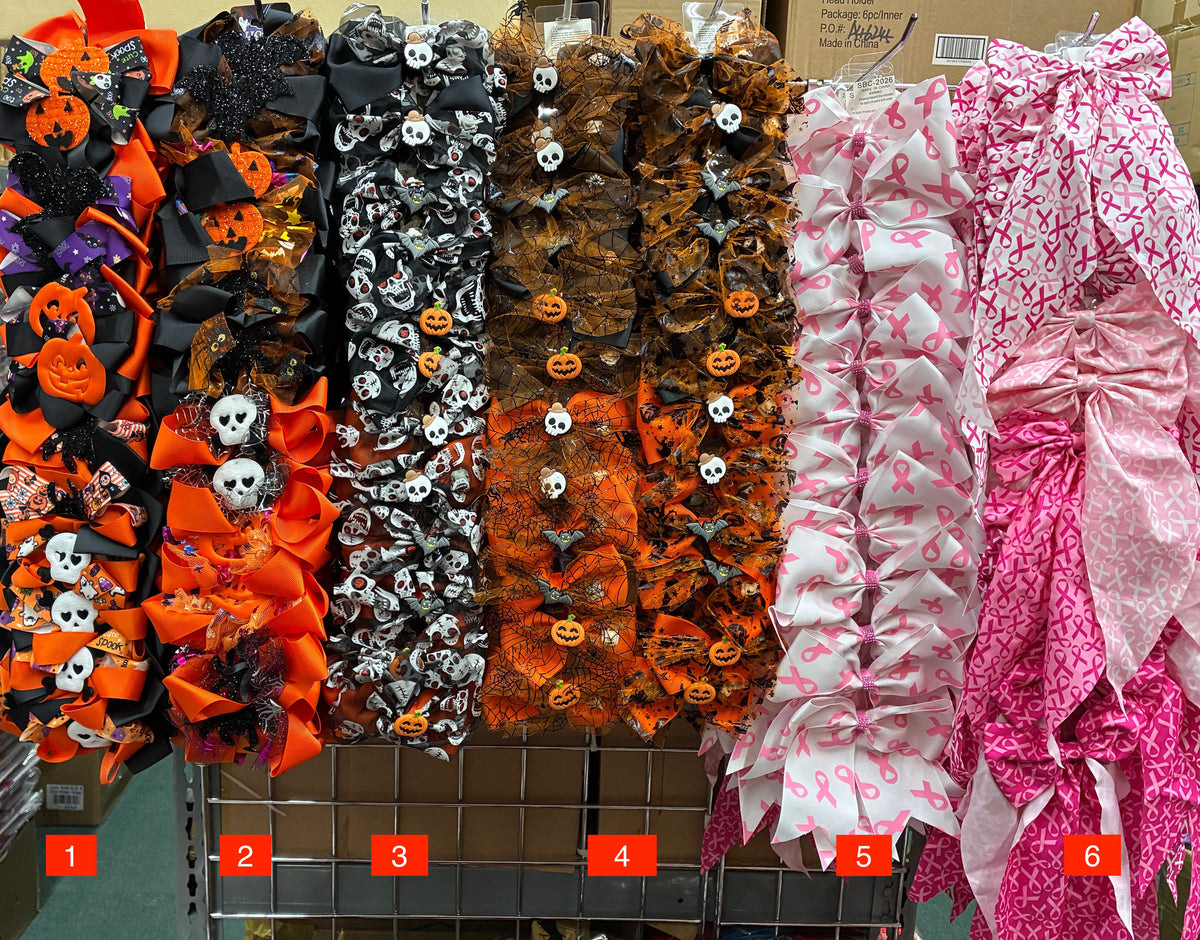 Wholesale Design Hair Bows #44TOP (12/24PC)