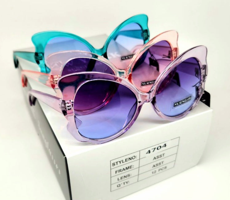 Wholesale Fashion Sunglasses #4704 (12PC)