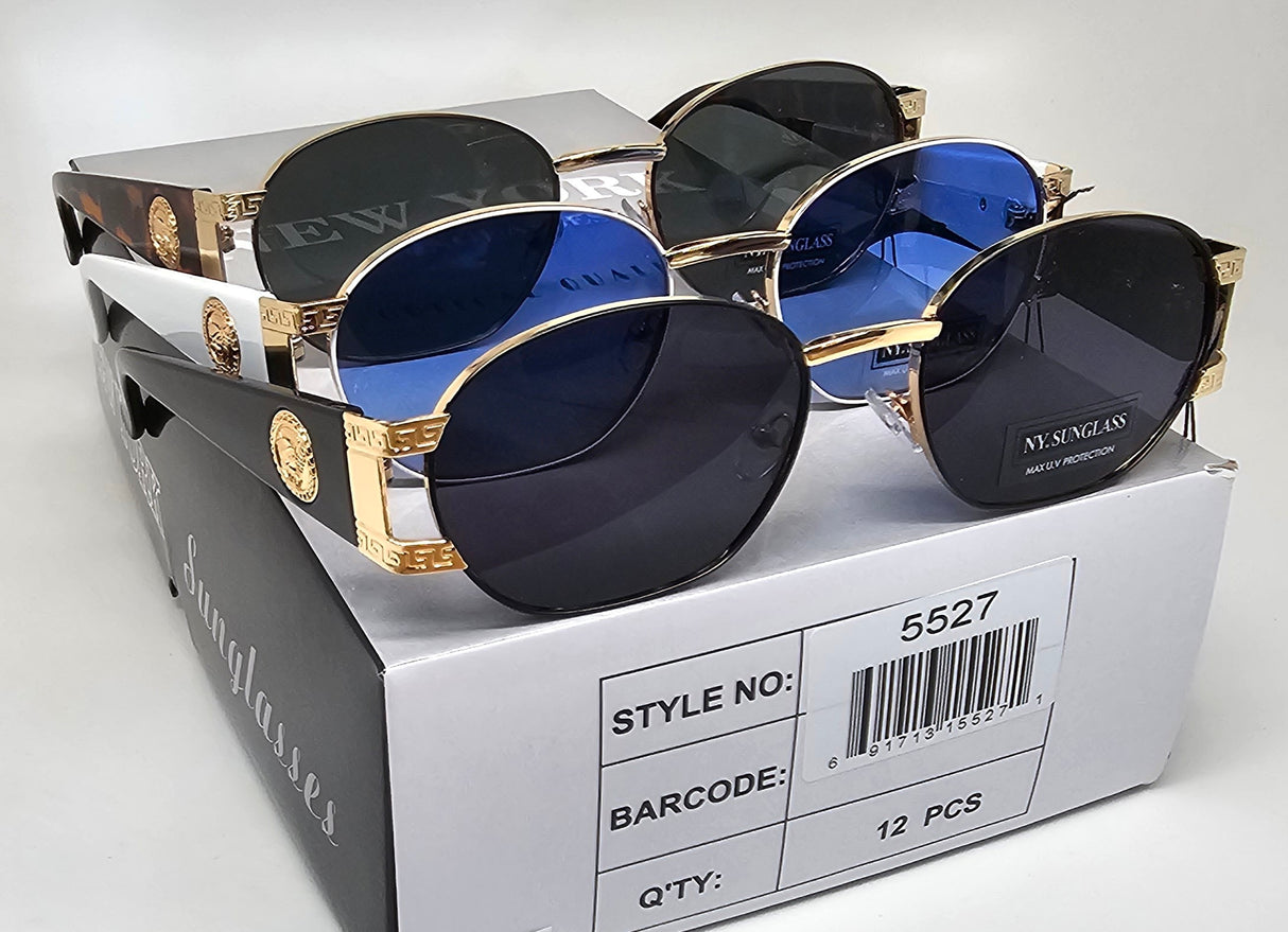 Wholesale Fashion Sunglasses #5527 (12PC)