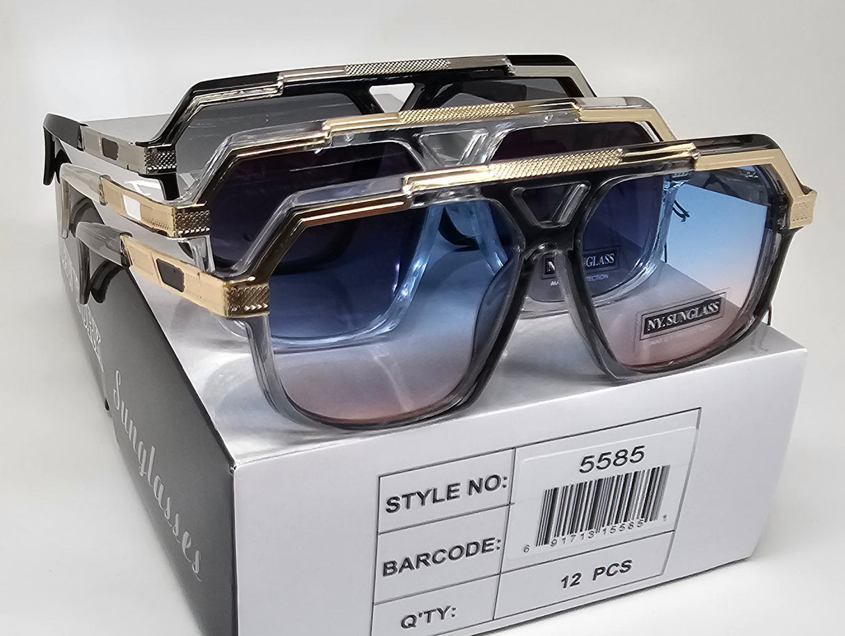 Wholesale Fashion Sunglasses #5585 (12PC)