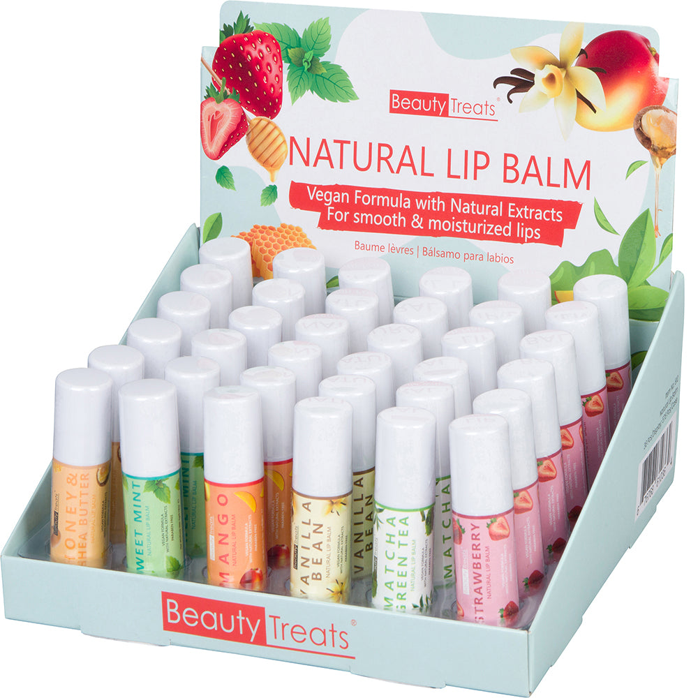 Beauty Treats Natural Lip Balm #610 (36Pc)